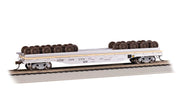 Bachmann 52' Flatcar Santa Fe mit Ladung