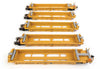 Walthers Thrall 5-Unit Rebuilt 40' Well Car Trailer-Train BNSF Santa Fe Leasing SFLC