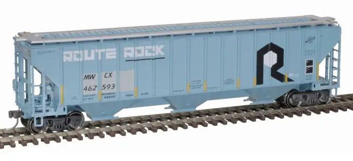 Atlas Güterwagen Thrall 4750 3-Bay Covered Hopper Midwest Railcar