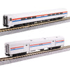 Kato Set Amtrak 2 Personenwagen Amfleet