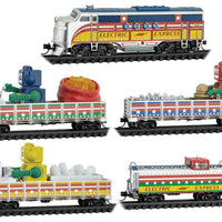 Micro Trains Set Robot Christmas Train