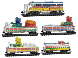 Micro Trains Set Robot Christmas Train