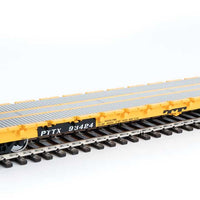 Walthers 60' Pullman-Standard Bulkhead Flatcar Trailer Train PTTX