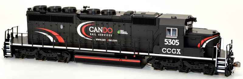 Bowser Diesellok GMD SD40-2 Cando Rail Services mit LokSound