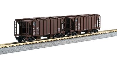 Kato Set ACF 2-Bay Covered Hopper 8 Stück