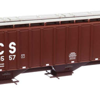 Walthers 57' Trinity 4750 3-Bay Covered Hopper Kansas City Southern