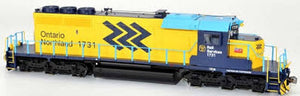 Bowser Diesellok GMD SD40-2 Ontario Northland mit LokSound