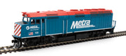 Walthers Diesellok EMD F40PH Metra mit LokSound