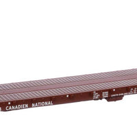 Walthers 50' CC&F Bulkhead Flatcar Canadian Natonal