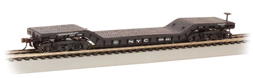 Bachmann 52' Depressed-Center Flatcar New York Central