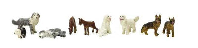 Woodland Hunde 9 Stück