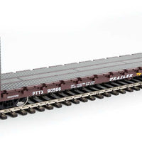 Walthers Güterwagen Bulkhead Flatcar Trailer Train TTX