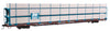 Walthers Güterwagen 89' Flatcar w/Tri-Level Shielded Auto Rack Boston & Maine