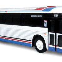 Iconic Replicas MCI Classic Suburban Bus New York Bus Service
