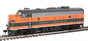 Walthers Diesellokset F7 AB Great Northern mit LokSound