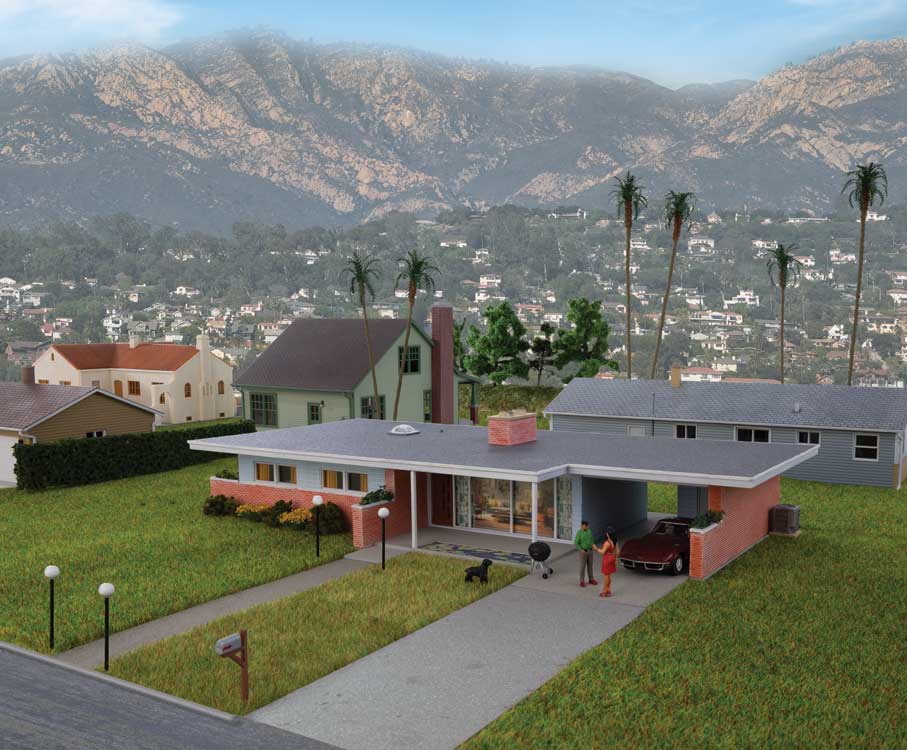 Bausatz modernes Einfamilienhaus