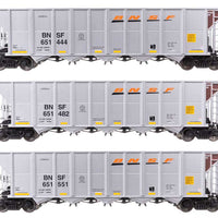 Walthers Set 50' RD-4 Hopper BNSF 3 Wagen