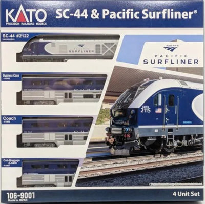 Kato Set Amtrak Pacific Surfliner Base Train mit DCC