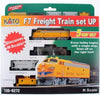 Kato Set F7 A Union Pacific + 4 Güterwagen
