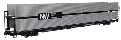Walthers Güterwagen 89' Flatcar Auto Rack Norfolk & Western
