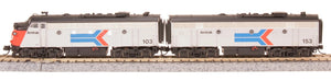 Broadway Diesellokset EMD F7 AB Amtrak mit Sound