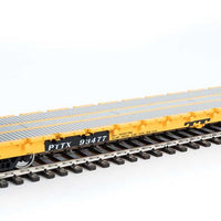 Walthers 60' Pullman-Standard Bulkhead Flatcar Trailer Train PTTX