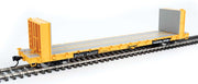 Walthers 60' Pullman-Standard Bulkhead Flatcar Trailer Train PTTX