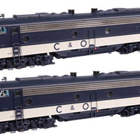 Walthers Diesellokset EMD E8A A Chesapeake & Ohio mit LokSound