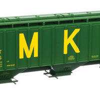 Walthers 57' Trinity 4750 3-Bay Covered Hopper Missouri-Kansas-Texas