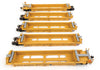 Walthers Thrall 5-Unit Rebuilt 40' Well Car Trailer-Train BNSF Santa Fe Leasing SFLC