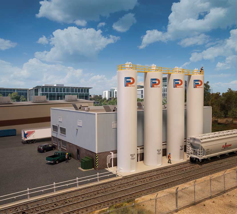 Bausatz Fabrik Plastic Pellet Plant