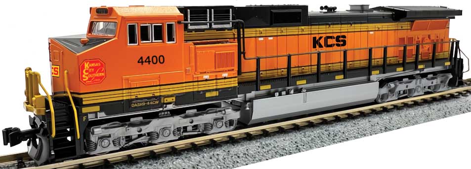 Kato Diesellok GE C44-9W Kansas City Southern
