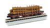 Bachmann ACF 40' Log Car mit Baumstämmen