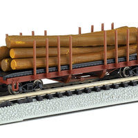 Bachmann ACF 40' Log Car mit Baumstämmen