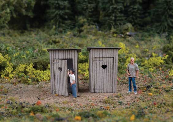 Bausatz Toilettenhäuschen