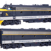 Walthers Diesellokset EMD FP7 AB Chesapeake & Ohio mit LokSound