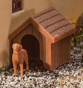 Walthers Bausatz Hundehütte mit Hund