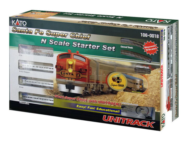 Kato Unitrack Startset Santa Fe Super Chief