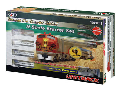 Kato Unitrack Startset Santa Fe Super Chief