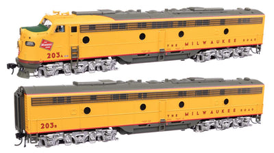 Walthers Diesellokset EMD E9A B Milwaukee Road mit LokSound