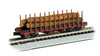 Bachmann ACF 40' Log Car mit Baumstämmen