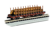 Bachmann ACF 40' Log Car mit Baumstämmen