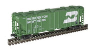 Atlas Güterwagen PS-4000 3-Bay Covered Hopper Burlington Northern