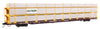 Walthers Güterwagen 89' Flatcar w/Tri-Level Shielded Auto Rack Southern