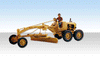Woodland Planiermaschine mit Fahrer