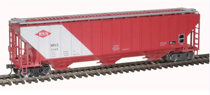 Atlas Güterwagen Thrall 4750 3-Bay Covered Hopper Minneapolis, Northfield and Southern