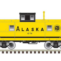 Atlas C&O-Style Steel Center Cupola Caboose Alaska