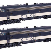 Walthers Diesellokset EMD E8A A Chesapeake & Ohio mit LokSound