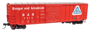 Walthers 50' ACF Exterior Post Boxcar Bangor & Aroostook