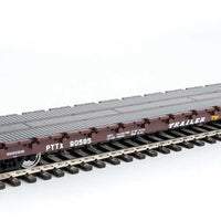 Walthers Güterwagen Bulkhead Flatcar Trailer Train TTX